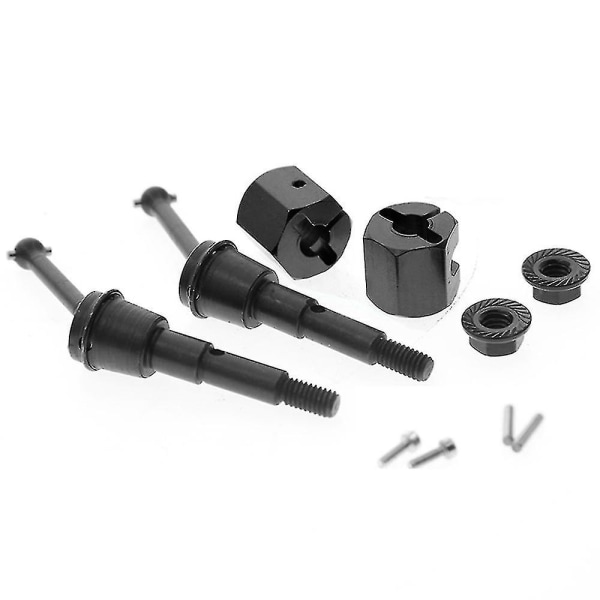 2 st Drivaxel Cvd Adapter Mutter Set Kompatibel med Tamiya Sw-01 Sw01 1/24 ,2
