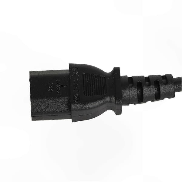 Strømkabel Splitter IEC C14 Han til C13 og C5 Hun Adapter 10A 250V Y-Split Kabel