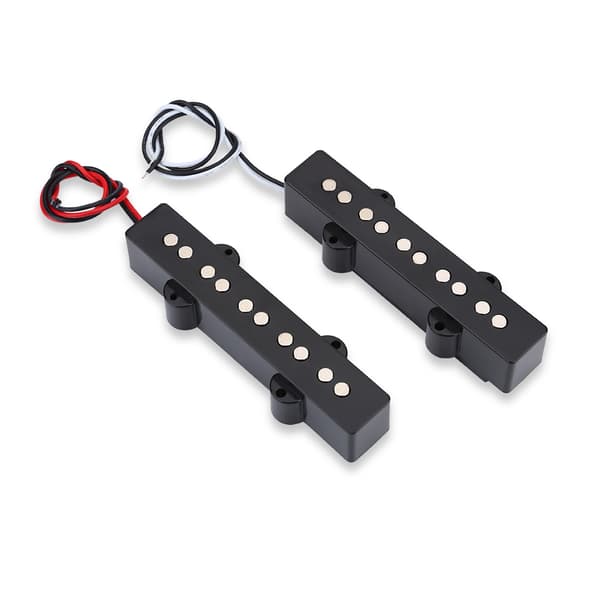 2 st Öppen Stall Pickup 5-strängad Jazz Bass JB Elbasgitarr