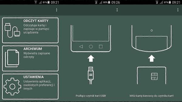 Tachograf USB-C-programvare for sjåførkortleser