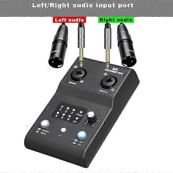 MX-M3 Bärbart trådlöst in-ear-övervakningssystem för scen 1 TX & 1 RX 26-27