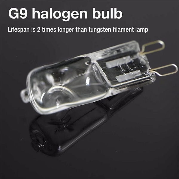 2stk OSRAM G9 halogenlampe perlelampe halogen wolframlampe