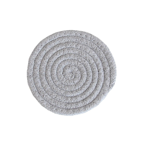 Bomullstråd isolerade bordstabletter, flätad anti-scald (6) 12cm