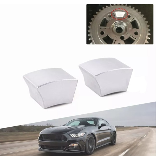 2-delt aluminiumsventil Cam Phaser Lockout Kit til Ford 4.6L & 5.4L motorer - Letvægts erstatning