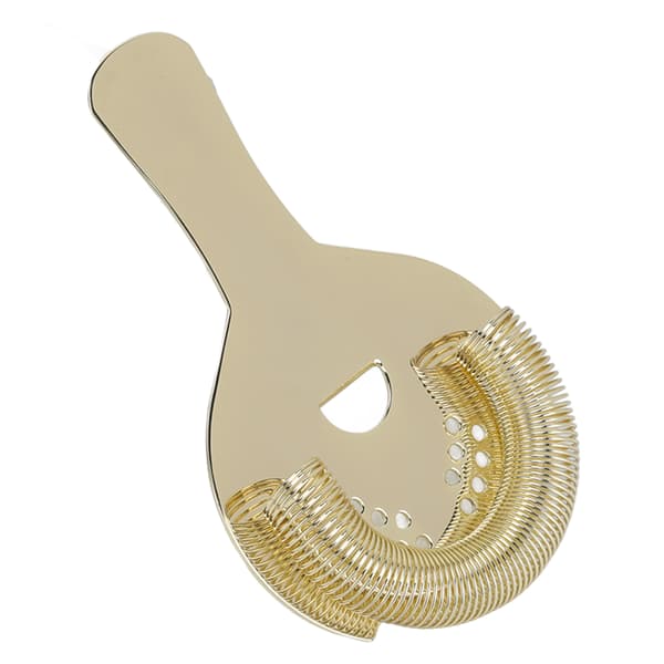 Professionel Guld Rustfrit Stål Cocktail Si Finfilter Rustfri Bærbar til Hjemmefester Barer