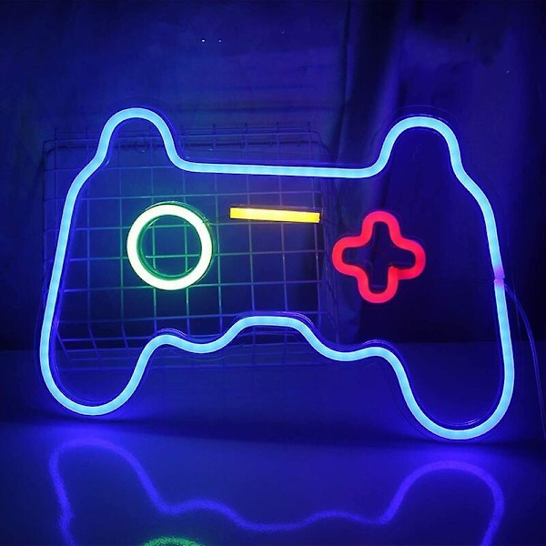 Spel Neon Gaming Neon Lights Neon Lights Led Neon Lights Väggdekor Neonskyltar Sovrum Barn Lekplats Neon Party Rum Inredning Cisea