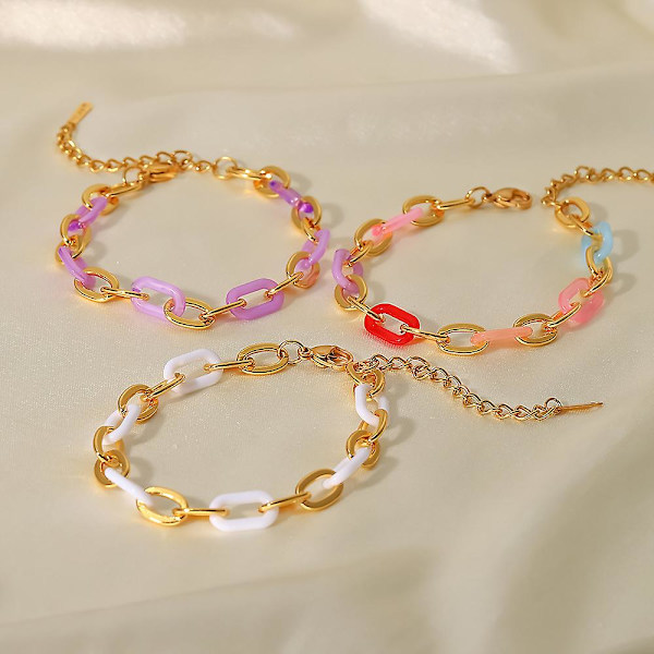 Armband Sample Style Daily Outfit Metallic Element B1403 JDB2012631-WT