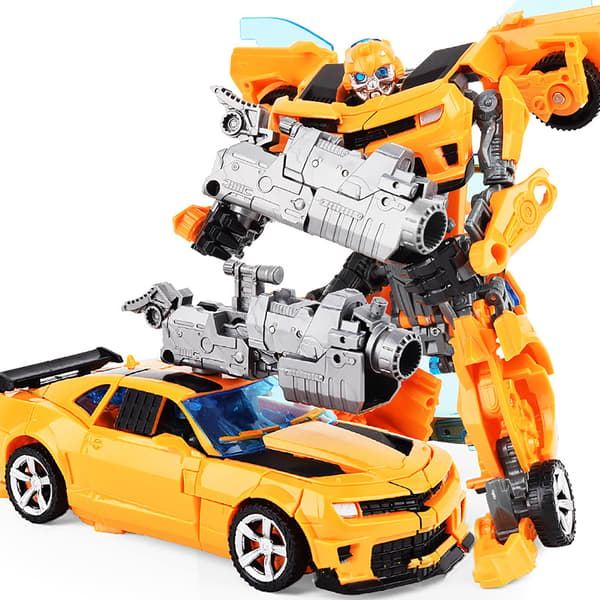 Fleksibel Transformerende Bilrobot Leketøy Barn Bursdagsfest Gave 8802