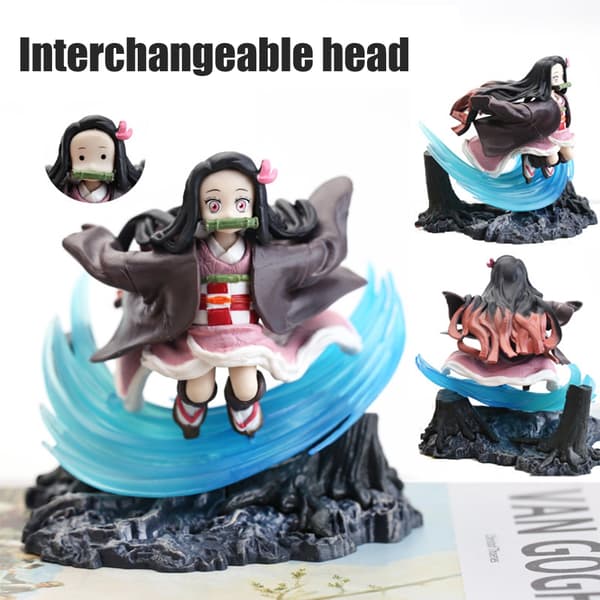 Animefigurleksaker Statymodell Anime Samlarfigur Docka Bilprydnad Presenter för Animefans