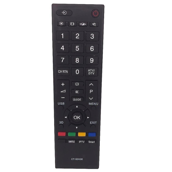 (2 stk/parti) fjernbetjening til Toshiba Tv Ct-90436 Ct-90325 Ct-90326 Ct-90329