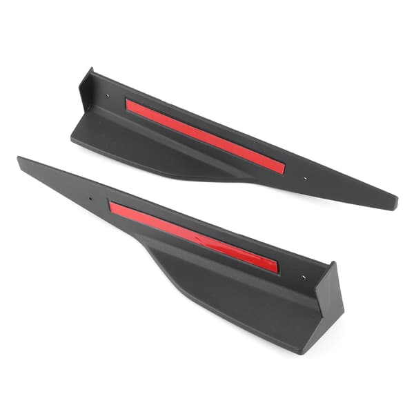 Ford Mustang Roush 2015 Plus Sort Sideskørt Rocker Splittere Diffuser Winglet