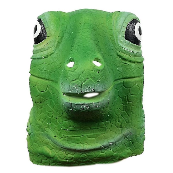 Lizard Päähineet Eläinnaamari Naamio Sarjakuva Halloween Party Cosplay Rekvisiitta