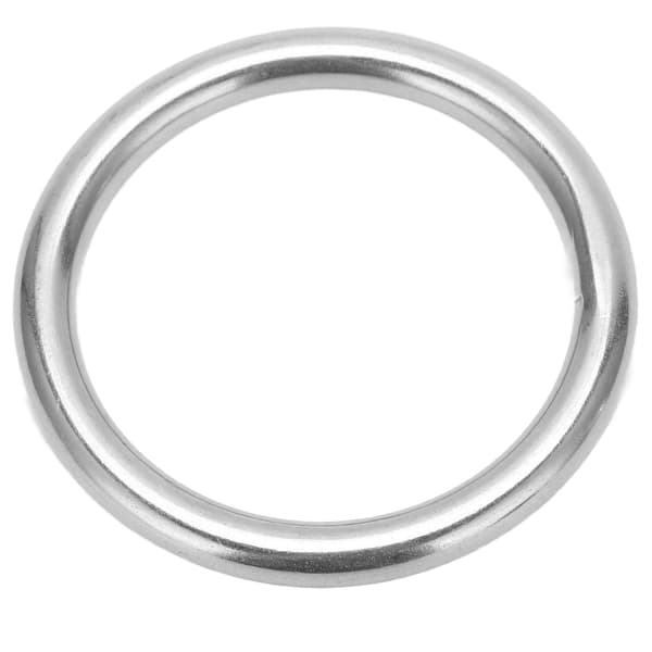 Rustfrit stål båd rund O-ring 8 mm tråddiameter 8x70 mm 0,3x2,8 tommer til sejladsdykning