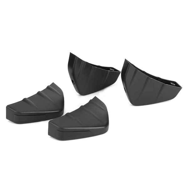 4 stk. Universal Bil Bagkofanger Diffuser Fin Spoiler Læbe Auto Tilbehør