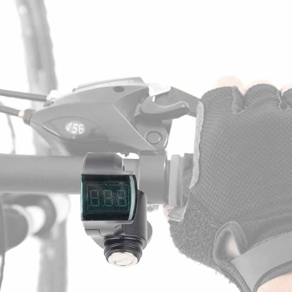 Digital Spenningsdisplay Lås Gass Voltmeter 12-99V E Sykkel Scooter Trehjuling