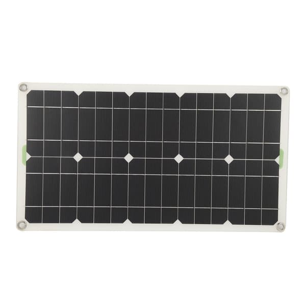 Bobilsolcellepanel 250W Mono Solcelleladerpanel Dobbel USB-port for billading med 30A kontroller