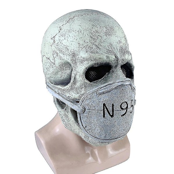 Halloween Full Mask Scary Skull Props Puvut Party-3