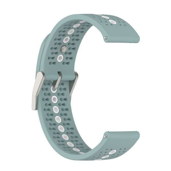 Vaihdettava ranneke Suunto 9pea K -silikoniranneke Songtuo 5 väriä reiät 22mm Rock blue white