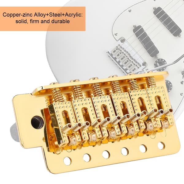 ST Gitarr Guld Roller Single Locking Vibrato Stall Tremolo System 126mm