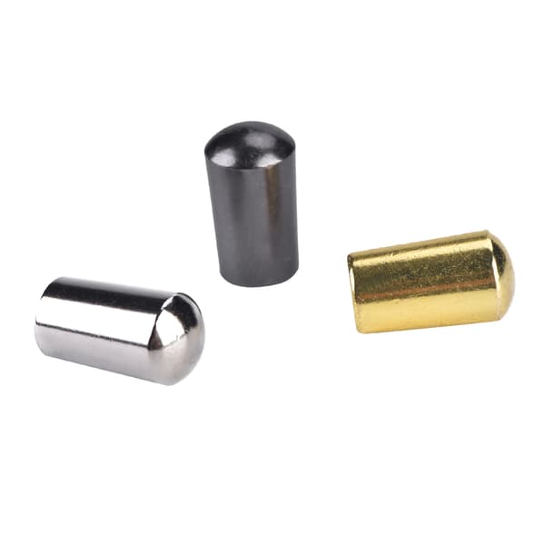 3st 3-vägs vippströmbrytare knopplock för LP elgitarr silver svart guld 4mm