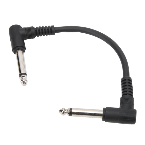 Universal gitarpedal patchkabel 6 tommer bass elektronisk trommeinstrumenttilbehør