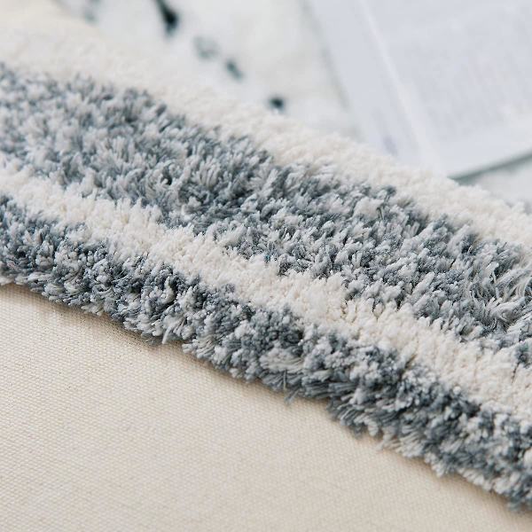 Amazon Brand - Putetrekk 45x45 Lineffekt For Soverom Mykt Putetrekk Dekorativ Sofa Hjem Seng Komfortabel Stue Moderne rektangulær utendørs pute