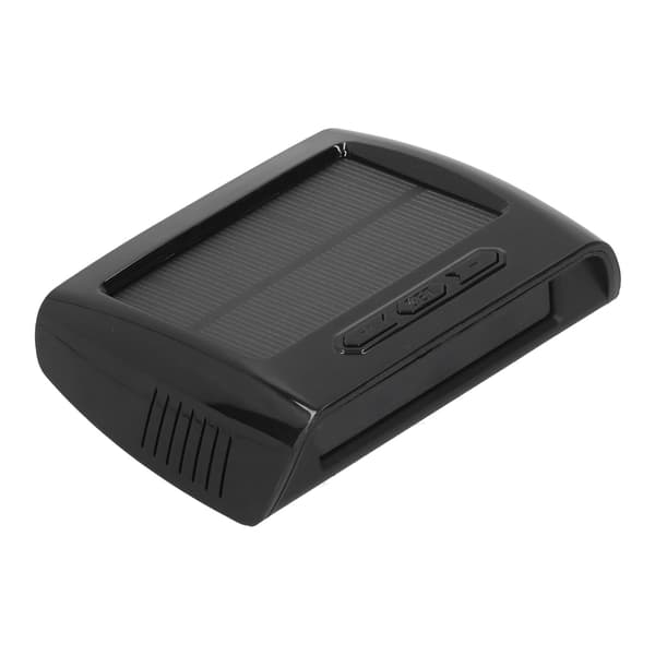 Solcellsdriven USB-däcktrycksövervakningssystem TPMS 4 sensorer LCD-display temperaturdetektering mittkonsolmonterad