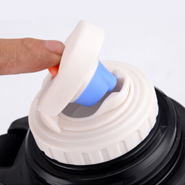 2000ml Utomhus Vattenflaska Vakuumisolerad Campingkittel