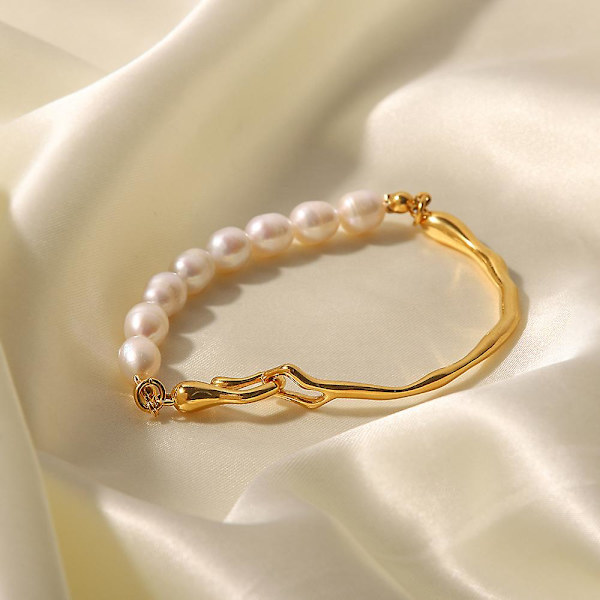 Armband Pearl Daily Outfit Metallic Element B1437 JDB201431-BE