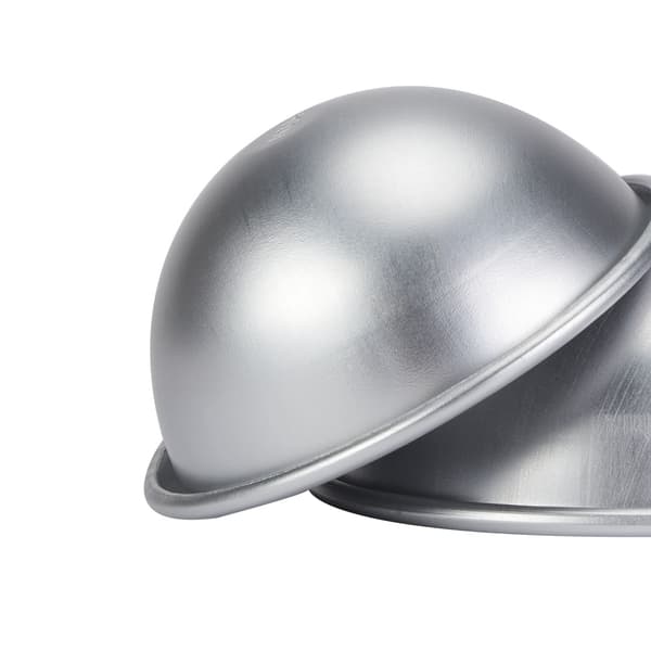 Aluminium Halvkugle Kageform 8cm Diameter