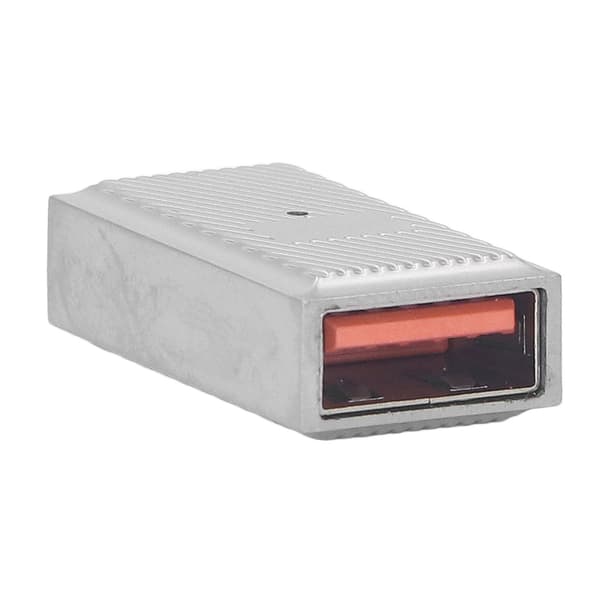 USB C Hunn til USB Hunn Adapter 10Gbps 120W 20V 6A Dataoverføring Ladeindikatorlys