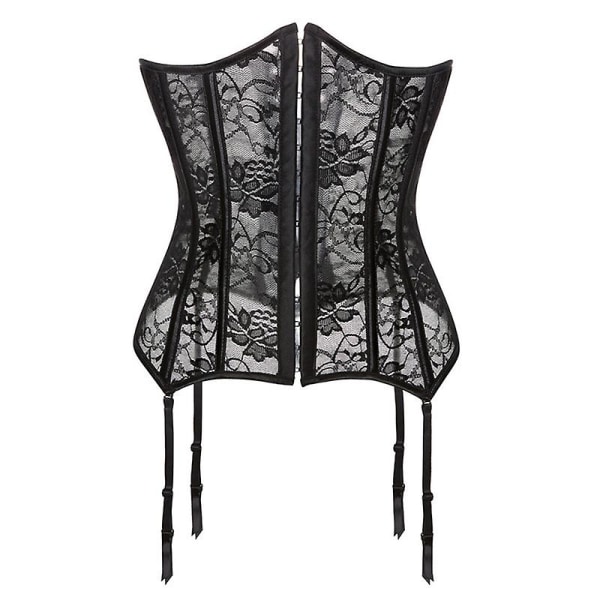 Underbust korset &amp; Bustier Højtaljet Sexet Strømpebånd Bælte Kvinder Sele Bælte Eksotisk Lingeri Strømpebånd Til Strømper Strømpebukser M