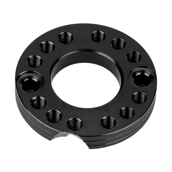 28 mm CNC Karburator Regulator Indløbsmanifold Runner Plade til Pit Dirt Bike Sort