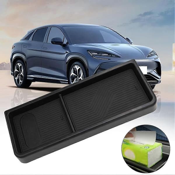 FOR BYD. Sealion 07EV 2024 2025 Tilpasset oppbevaringsboks bak midtkonsollskjermen