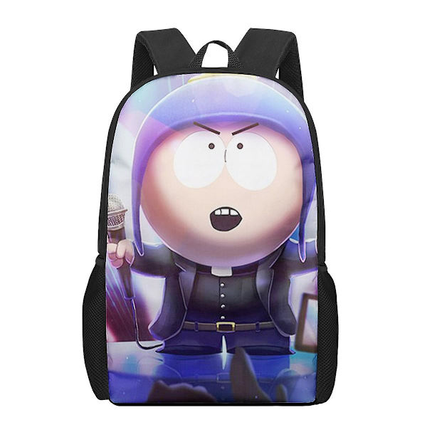 South-park 16 tommer 3d-print Børneskoletasker Ortopædisk rygsæk-3 3