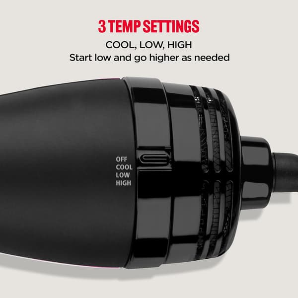 One-Step Volumizer Hårtork och Styler, 2,8 tums cylinder, Svart