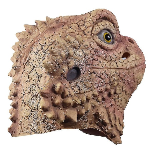 Lizard Mask Eläin Päähineet Sarjakuva Latex Halloween Cosplay Rekvisiitta