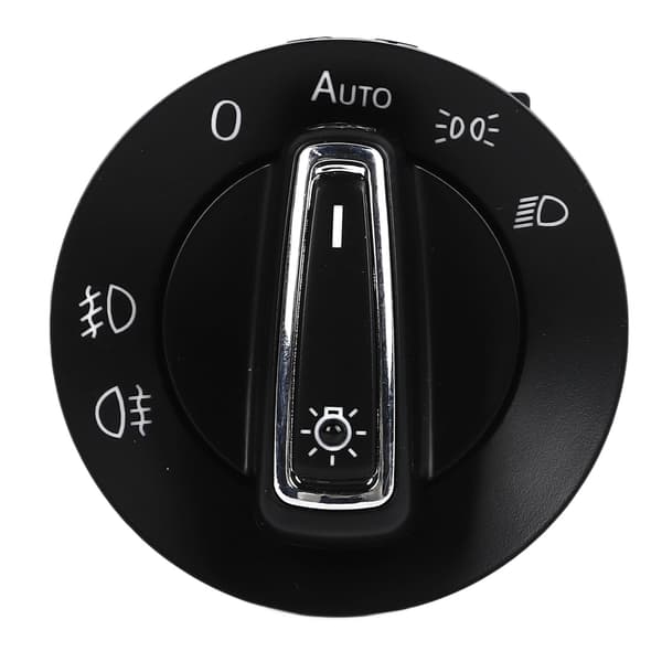Automatisk frontlysbryter 18D941431 Krom bilfrontlyssensor for Caddy 2004 til 2011