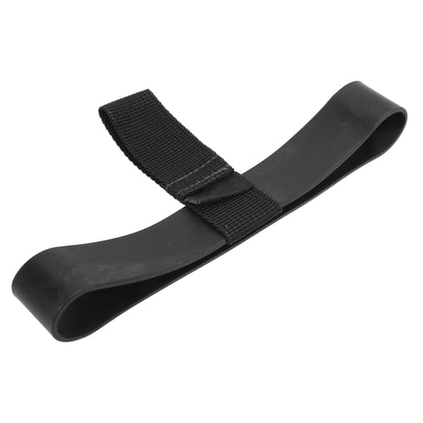 KEEP DIVING Elastisk Gummi Slangeholderrem til 6L Snorkel Tank - Holdbar & Slidstærk, Sort