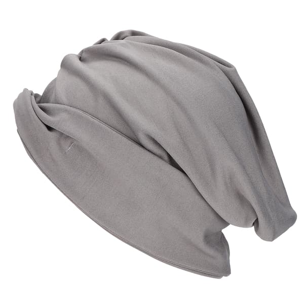 Dame Stretch Turban Hode Skjerf Kemo Wrap Muslimsk Religiøs Hatt Grå
