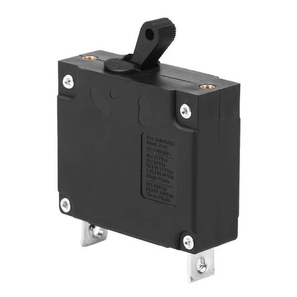 Holdbar DC AC Manuel ON Off Toggle Reset Switch Sikkerhedsafbryder 15A