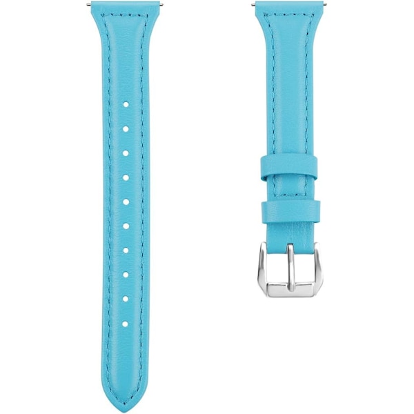 Ranneke yhteensopiva Samsung Galaxy Watch 42mm / Watch Active / Active 2 (40mm / 44mm) G:n kanssa yhteensopiva nahkarannekkeiden kanssa