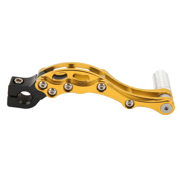 Högfast Aluminiumlegering Motorcykel Scooter Kickstartspak Guld
