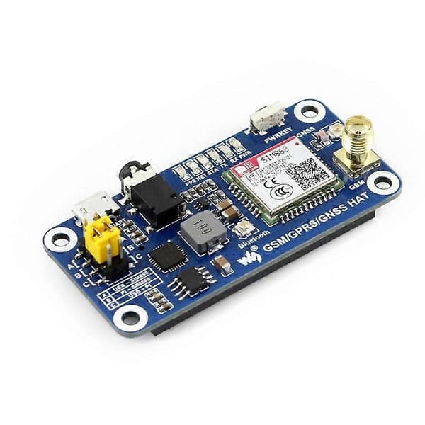 Waveshare GSM/GPRS/GNSS/Bluetooth HAT för Raspberry Pi Not Specified