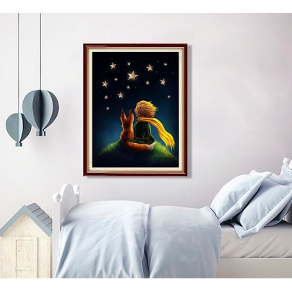 Tähtitaivas ja diamond painting (30*40cm)