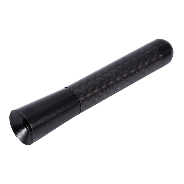 80 mm 120 mm Sort Kulfiber Aluminium Bil Kort Antenne Sæt Universal Auto Tilbehør