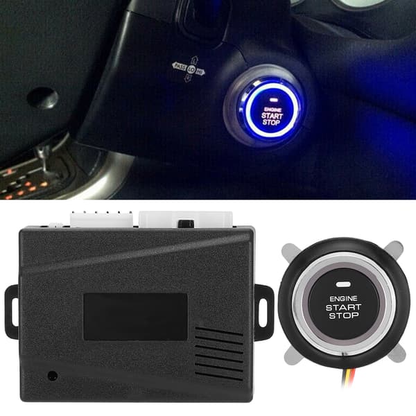 24V Universal Motor Stop Start Knap Nøglefri Push Switch Fjernstart