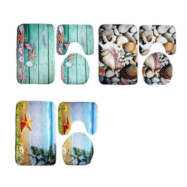 3st toalett toalett golvmatta cover golvmatta