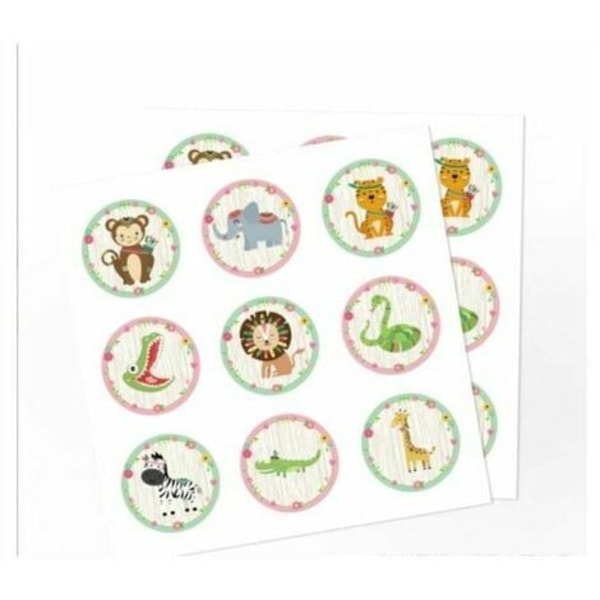 Cisea papirgaveposer 24 stk Fargerike godteriposer med klistremerker til jul, bursdagsselskaper, bryllup LYCXAMES