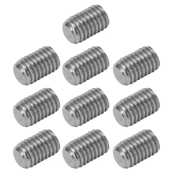 10 stk. 304 Rustfritt Stål M5 Surfebrett Finne Skrue Erstatning